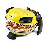 G3 Ferrari G3 Ferrari G10006 Delizia Pizzaofen, 1200 W, 1 Liter, 0 Dezibel, Edelstahl, Gelb [Energieeffizienzklasse A]