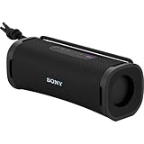 Sony ULT Field 1 - Kabelloser tragbarer Bluetooth-Lautsprecher mit ULT Power Sound, kraftvollem Bass, IP67, wasserdicht, staubdicht, stoßfest, 12h Akku, klare Gesprächsqualität, Outdoor- Schwarz
