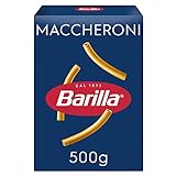 Barilla Pasta Nudeln Klassische Maccheroni n.44 aus hochwertigem Hartweizen immer al dente 500 g
