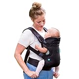 Infantino Flip 4-in-1 Trage mit waschbarem Lätzchen –...