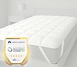 Besonders weicher Matratzenschoner 120x200cm - Matratzenauflage für Matratzen bis 30cm - Bei 60°C waschbar & Öko-Tex für mehr Hygiene im Bett - Unterbett als Schutz für Boxspringbett & Topper