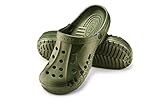 ESTRO Gartenclogs Herren Gartenschuhe Damen - Gartenclogs Damen Unisex Leicht Gummischuhe Sommer Garten Clogs Herren A78 (45, Grün)