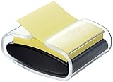 Post-it Z-Notes PRO Abroller, Schwarz + 1 Block Super Sticky...