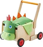 HABA 306693 - Lauflernwagen Drachenbox, Lauflernwagen ab 10 Monaten, nominiert für den deutschen Spielzeugpreis 2022