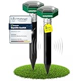 GRUNDIG Maulwurf Vertreiber Wühlmausschreck 2erPack -...