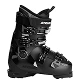 ATOMIC HAWX Prime 75 Skischuhe in Schwarz/Silber - Größe 39/40 - Mittelbreite Ski-Boots mit 100 mm Passform & 75er-Flex - Ski-Schuhe mit anpassbarer Mimic Technologie für präzisen Fit