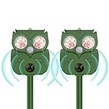 Ultraschall Katzenschreck 2 Stück Effektive Abschreckung für unerwünschte Katzenbesuche im Garten, Tierfreundliche Lösung