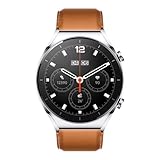 Xiaomi Watch S1 Smartwatch aus Edelstahl & Saphirglas (1,43' AMOLED HD; 117 Trainingsmodi; Überwachung von SpO2, Herzfrequenz & Schlaf; Bluetooth; NFC; GPS, 5ATM, bis zu 12 Tage Akku, Alexa) Silber