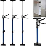 DEUBA® Türspanner im 3er Set stufenlos höhenverstellbar 50-115cm bis 45° Türfutterstrebe Türzarge Zargenspanner
