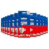 Lavazza Kaffee Crema E Gusto, gemahlen, geeignet für Mokka Herdkanne, 12 Pack, 12 x 250g