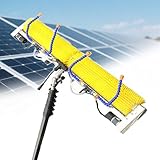 Solarpanel-Reinigungsbürste mit Teleskopstange und Sicherheitsverriegelung, ideal für Photovoltaik-Kraftwerke und Fischteichpaneele
