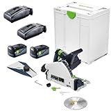 Festool Tauchsäge TSC 55 KEB-Basic inkl. 2x Akku BP 18 Li 5,0ASI EU 2x Ladegerät