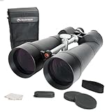 Celestron 71017 SkyMaster 25x100mm Porro Prism Binoculars with Multi-Coated Lens, BaK-4 Prism Glass and Carry Case, Black