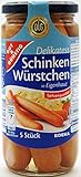 Gut & Günstig Delikatess Schinken-Würstchen, 12er Pack (12 x 250g)