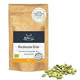 Wilder Grüner Kardamom ganz, Kardamomkapseln, Premium BIO-Qualität, handverlesen, 100g - Pfefferdieb®