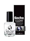 Seche Clear Profi Unterlack - Crystal Clear Base Coat Nagellack, Stärkung & Festigung der Fingernägel, gegen Verfärbungen | transparenter Klarlack für Nägel, schnelltrocknend (Quick dry), 14 ml