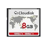 Cloudisk 8GB CF-Karte Compact Flash-Speicherkarte Leistung für Fotokameras