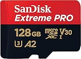 SanDisk Extreme PRO microSDXC UHS-I Speicherkarte 128 GB +...