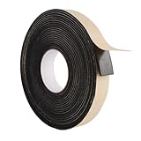 10M Moosgummi Selbstklebend 30mm(B)x3mm(T) Schwarz Schaumstoff Dichtungsband, Selbstklebender Schaumstoffstreifen, Türdichtung, Dichtungsband Selbstklebend Für Wetterfest, Kollision Siegel Schalldicht