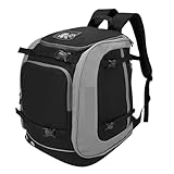 WEITINGKKK Motorrad-Helmtasche, Helmtasche Rucksack 21x15x13 Zoll (53x38x33cm) Schwarz 65L