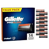 Gillette ProGlide Rasierklingen für Rasierer, 14 Ersatzklingen für Nassrasierer Herren mit 5-fach Klinge