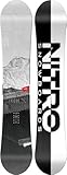 Nitro Snowboards Herren Prime RAW Board´24, Allmountainboard, Directional, Flat-Out Rocker, All-Terrain, Mid-Wide
