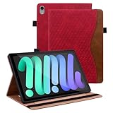 Varohix Hülle für iPad Mini 5 2019, iPad Mini 4 2015 PU Leder Folio Case Schutzhülle Multi-Angle Viewing Stand mit Pencil Pocket für iPad Mini 5/4/3/2/1-