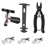 Fahrradkette Werkzeug, Kettenschloss Zange Set, Kettennieter Fahrrad Und Kettenwerkzeug Fahrrad Für, Perfekt Für Rennrad,Mountainbike,Sportbike