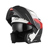 ORIGINE Motorradhelm Klapphelm Integralhelm ECE Mit Doppelvisier