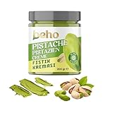 Natürliche Pistaziencreme aus Premium Pistazien | 200 g | Für die virale Dubai-Schokolade und alle Gerichte | Pistazienpaste | Pistazienmus | Ohne Palmöl und Glukose (1 Stück, Select)
