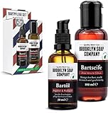 Bartpflege Set - Das Vorteilsset für Männer · Bartshampoo & Bartöl mit Gin Tonic Duft · Brooklyn Soap Company