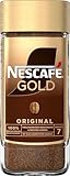 NESCAFÉ GOLD Original, löslicher Bohnenkaffee, Instant-Kaffee aus erlesenen Kaffeebohnen, koffeinhaltig, 1er Pack (1 x 100g)