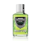 Marvis Spearmint Mundwasser Konzentrat, 120 ml, alkoholfreie Mundspülung fördert einen langanhaltend frischen Atem, gesundes Zahnfleisch und reduziert Zahnbelag