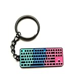 Generisch Schlüsselanhänger Gaming Tastatur, Gaming Keyboard,PC-Gamer Schlüsselanhänger, Schlüsselbund,Gamer Schlüsselanhänger, Gaming Tastatur