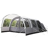 Skandika aufblasbares Zelt Timola 6 Air | Luftzelt, Familienzelt, 6 Personen Zelt, wasserdicht, 5000 mm Wassersäule, 210 cm Stehhöhe, Canopy, Air Tent | Outdoor, Camping, Zelten (6 Personen)