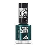 MANHATTAN Last & Shine schnelltrocknender Nail Polish,...