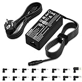 90 W Universal-Ladegerät für Laptop HP, Dell, ASUS, Sam Sung, Acer, Le Novo, Sony, Toshiba, Fujitsu, IBM, Gateway, Netzkabel für Laptop mit 16 Aufsätzen