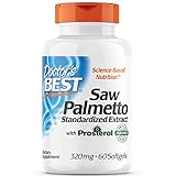 Doctor's Best, Saw Palmetto Extract (Sägepalmen-Extrakt), 320mg, 60 Weichkapseln, Laborgeprüft, Glutenfrei, Sojafrei, ohne Gentechnik