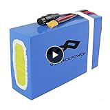 UnitPackPower 48V Lithium-Ionen-Batterie - Ebike-Akku für 1500W / 1200W / 1000W E-Bike Bafang und andere Motoren