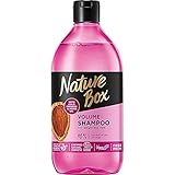 Nature Box Volume Vegan Shampoo mit 100% kaltgepresstem Mandelöl, frei von Silikonen und Parabenen, 385 ml