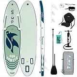 FunWater Aufblasbares Stand Up Paddle Board Surfbrett SUP...