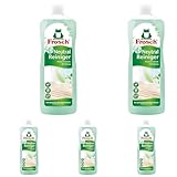 Frosch Neutral Reiniger, Universalreiniger für Haushalt und Auto, pH-neutrales Reinigungsmittel, 5er Pack (1 x 1000 ml)