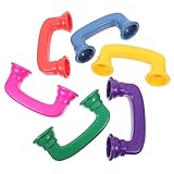 UPKOCH 6 Stück Teiliges Flüstertelefon aus Buntes Hörgerät mit Akustischem Feedback für Kindliche Sprachtherapie Frühes Lesetraining und Phonemische Wahrnehmung Geeignet für Kleinkinder