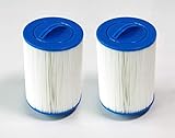PrimeRelax Whirlpoolfilter, Kartuschenfilter 2er-Pack, Poolfilter, Whirlpool Filterkartusche, Spa Filter, Whirlpool Filter, Filter für Whirpool, Spa Filterkartusche, 46 mm Filtergrobgewinde