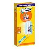 Swiffer Staubmagnet Starterkit - XXL Griff plus 2Tücher, 1er Pack (1 x 1 Stück)
