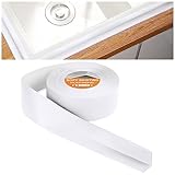 Flintronic Weichsockelleiste, 19 x 19mm 10m Weichsockelleiste Selbstklebend für Küche und Badezimmer, Selbstklebende Abschlussleiste aus PVC, Flexible Knickleiste - Fugendichtungsband