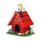 BlueBrixx Pro 108217 – Snoopy auf Hundehütte (Diamond...