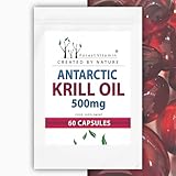 Forest Vitamin - Antarctic Krill Oil 500mg - 60 Kapseln - Krillöl - Antarktischer Krill-Lipidextrakt - Euphausia Superba (Krustentier) - Gesundheit & Schönheit