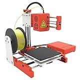 3D&Print® 3D Drucker | Hochpräzisions 3D Printer für Anfänger | mit Abnehmbarer Bauplatte | Leise Drucken | Leichter und tragbarer Mini 3D Drucker Easythreed X1 | Arbeitet mit PLA Filament