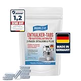 AGUALEVE® Entkalker-Tabs 25 Stück *NEU* | für alle Marken von Kaffeevollautoamten und Kaffeemaschinen, z. B. De’Longhi, Philips, Siemens, Saeco, Melitta, Krups, Miele | Markenqualität Made in Germany